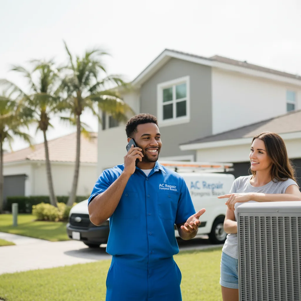 AC Repair Pompano Beach customer support in Braidwood